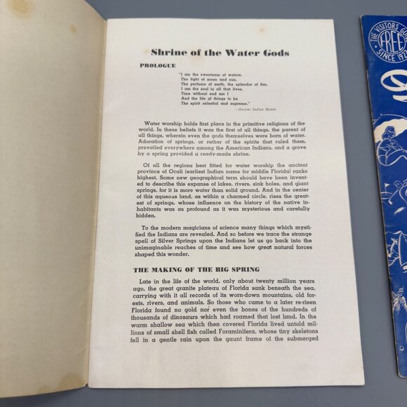 Vintage Florida Silver Springs Daytona Beach Tourist Booklets 1958 Travel Guides - Picture 3 of 6